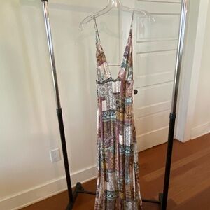 Free People Bohemian Patchwork Jumpsuit